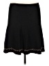 Zara Solid Black Casual Skirt Size M - photo 1