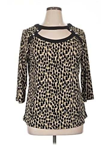Notations 3/4 Sleeve Top (view 1)