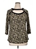 Notations Gold 3/4 Sleeve Top Size XL - photo 1