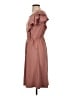 Roolee Solid Brown Casual Dress Size S - photo 5