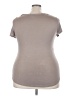 Splash Gray Short Sleeve Henley Size 2X - photo 2