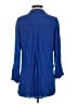 Bella Dahl 100% Rayon Blue 3/4 Sleeve Button-Down Shirt Size S - photo 2