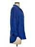 Bella Dahl 100% Rayon Blue 3/4 Sleeve Button-Down Shirt Size S - photo 4
