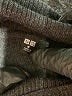 Uniqlo 100% Wool Black Wool Pullover Sweater Size M - photo 7