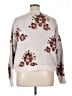 Knox Rose Floral Silver Pullover Sweater Size XL - photo 2
