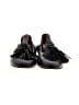 Lanvin 100% Leather Black Blue Flats Size EU 36 1/2 - photo 2