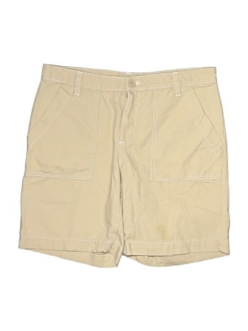 Divided by H&M Khaki Shorts (view 1)