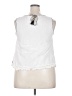 Max Studio 100% Cotton White Sleeveless Blouse Size XL - photo 2