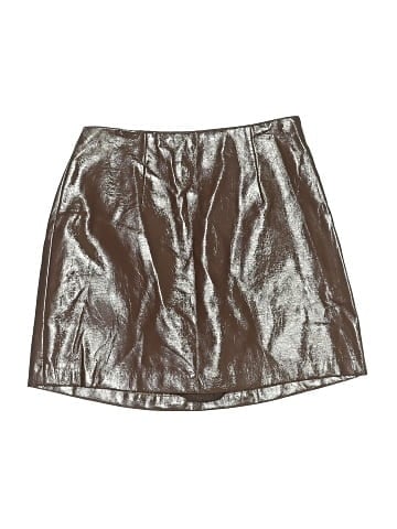 Abercrombie & Fitch Faux Leather Skirt (view 1)