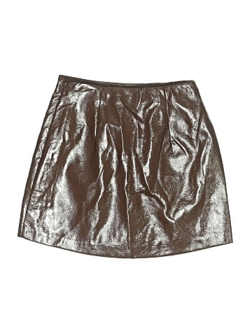 Abercrombie & Fitch Faux Leather Skirt (view 2)
