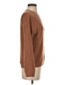 Wilfred Free 100% Merino Wool Solid Brown Wool Pullover Sweater Size XXS - photo 4