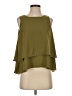 Stella Luce 100% Polyester Green Sleeveless Blouse Size S - photo 1