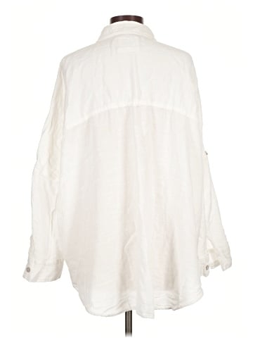 American Eagle Outfitters Long Sleeve Button-Down Shirt (view 2)