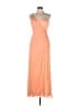 Xscape 100% Polyester Orange Cocktail Dress Size 10 - photo 1