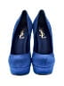Yves Saint Laurent Blue Heels Size EU 37 1/2 - photo 2
