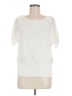 New Directions Ivory Short Sleeve Top Size M - photo 1