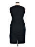 Connected Apparel Solid Black Cocktail Dress Size 16 - photo 2