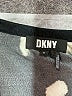 DKNY 100% Polyester Animal Print Black 3/4 Sleeve Blouse Size XL - photo 7