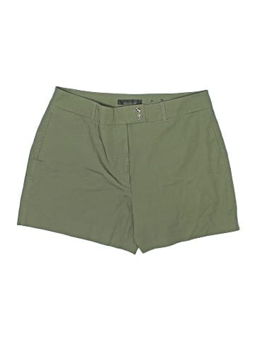 White House Black Market Khaki Shorts (view 1)