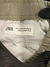 Zara Solid Gray Khaki Shorts Size S - photo 3