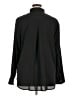 J.Crew 100% Polyester Chevron-herringbone Black Long Sleeve Blouse Size XL - photo 2