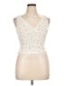 Pink Republic Ivory Sleeveless Top Size XL - photo 1