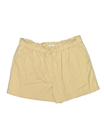Ann Taylor LOFT Khaki Shorts (view 1)