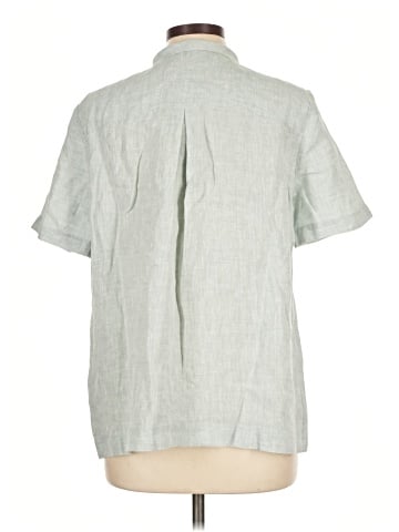 Lafayette 148 New York Short Sleeve Blouse (view 2)