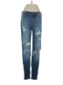 SNEAK PEEK Hearts Blue Jeans Size 3 - photo 1