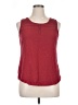 Eddie Bauer 100% Cotton Red Sleeveless Top Size XL - photo 1