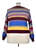 Lane Bryant 100% Acrylic Color Block Purple Pullover Sweater Size 18 - 20 Plus - photo 2
