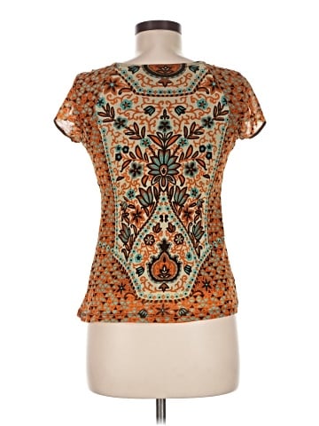 Nicole by Nicole Miller Short Sleeve Blouse (view 2)