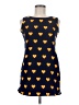 Zara Basic Hearts Orange Casual Dress Size M - photo 1