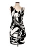 Willow Glen Graphic Black Casual Dress Size 6 - photo 1