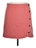 Ann Taylor LOFT Solid Pink Wool Skirt Size 14 - photo 1