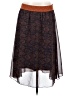 Lularoe 100% Polyester Paisley Brown Casual Skirt Size M - photo 2