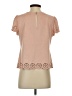 Kaari Blue Tan Short Sleeve Top Size S - photo 2