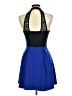 Speechless Color Block Blue Cocktail Dress Size M - photo 2