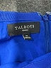 Talbots 100% Polyester Solid Blue Formal Skirt Size 4 Petite - photo 4