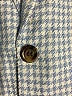 Ann Taylor Checkered-gingham Blue Blazer Size 2 - photo 3