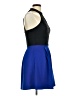 Speechless Color Block Blue Cocktail Dress Size M - photo 4