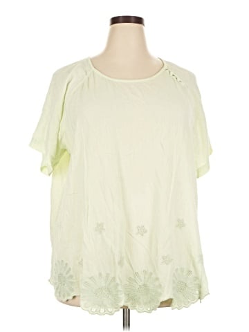 Soft Surroundings Short Sleeve Blouse (view 1)
