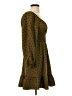 Dizzy Lizzy 100% Polyester Hearts Brown Casual Dress Size S - photo 4
