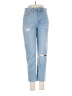 Bullhead 100% Cotton Hearts Blue Jeans Size 26 waist - photo 1