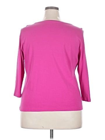 Talbots 3/4 Sleeve Top (view 2)