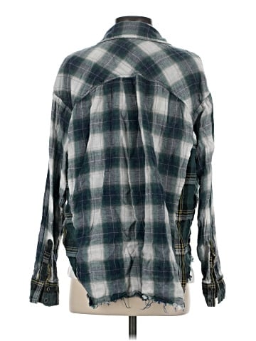 Mystree Long Sleeve Button-Down Shirt (view 2)