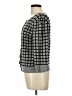 Cable & Gauge Checkered-gingham Gray Cardigan Size L - photo 5