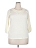 Covington 100% Acrylic Ivory 3/4 Sleeve Top Size 18 - 20 - photo 1