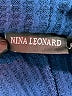 Nina Leonard Blue Turtleneck Sweater Size 1X - photo 8