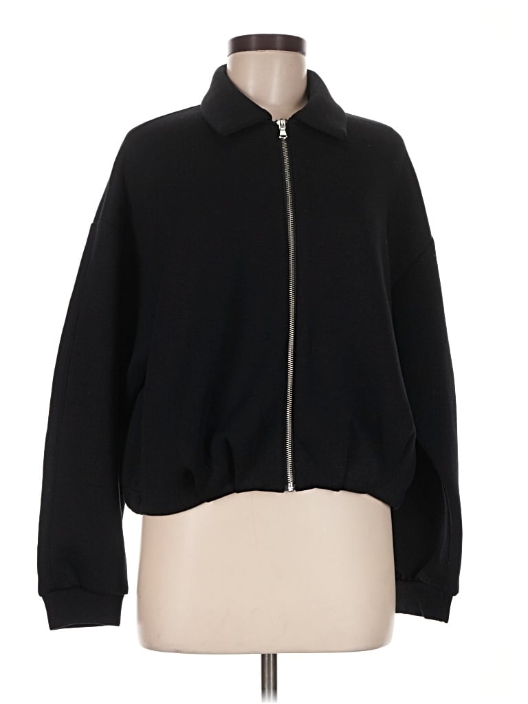 Pre-owned Old Navy Track Jacket In Black